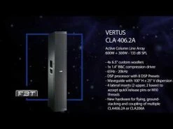 FBT CLA Vertus 206A Active Loudspeaker -Turbosound Shop hqdefault 165