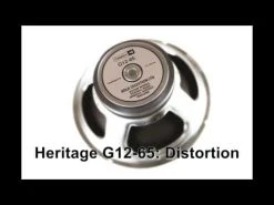 Celestion Heritage G12-65 15 Ohm Guitar / Bass Speakers -Turbosound Shop hqdefault 33