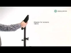 Konig & Meyer 19615 Wall Mount For Speakerboxes 7 Konig & Meyer 19615 Wall Mount For Speakerboxes -Turbosound Shop hqdefault 55