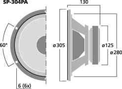 Monacor SP-304PA -Turbosound Shop thumb d gallery base 216c481a