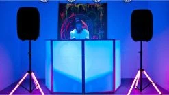 ADJ Color Stand LED Telescopic Speaker Stand -Turbosound Shop thumb d gallery base 2c8fbd3b