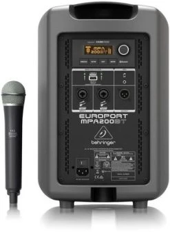 Behringer Europort MPA200BT Active Stage Monitor -Turbosound Shop thumb d gallery base 66df7006